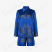 Vintage Silk‑Satin Jacquard Two‑Piece Set - 真絲老緞短褲套裝