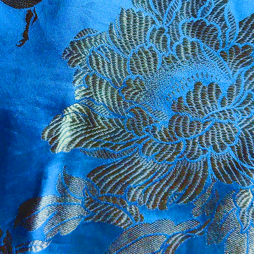 Vintage Silk‑Satin Jacquard Two‑Piece Set - 真絲老緞短褲套裝