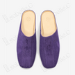 Gambiered Canton Silk Mules - 香雲紗穆勒鞋