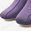 Gambiered Canton Silk Mules - 香雲紗穆勒鞋