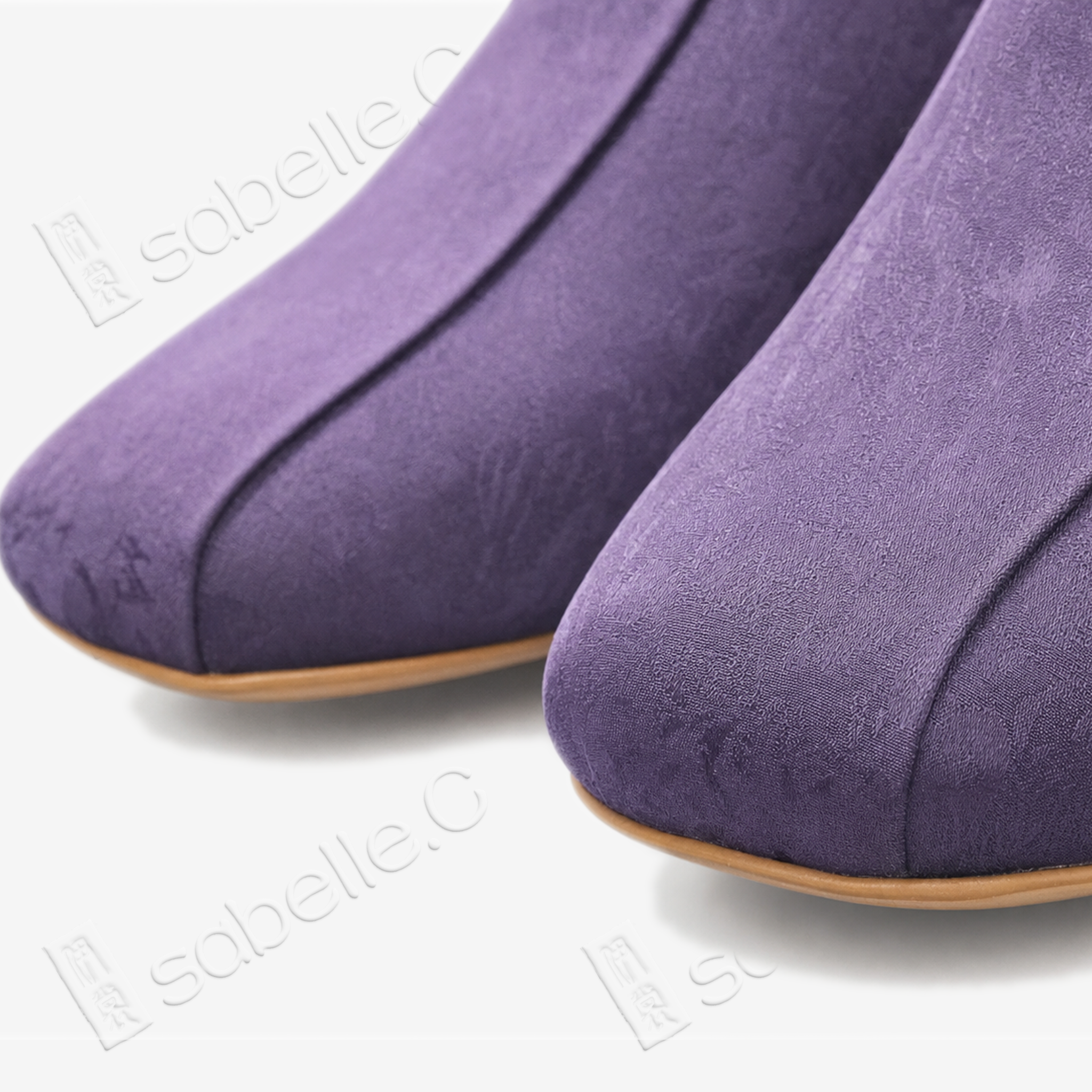 Gambiered Canton Silk Mules - 香雲紗穆勒鞋