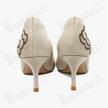 Gambiered Canton Silk Heels -  香雲紗尖頭高跟鞋