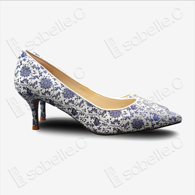 Song Brocade High-Heeled Shoes