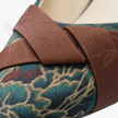 Gambiered Canton Silk Heels -  香雲紗尖頭高跟鞋