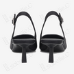 Gambiered Canton Silk Sling‑back Heels - 香雲紗後絆帶高跟鞋