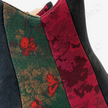 Gambiered Canton Silk Heel Ankle Boots - 香雲紗尖頭短靴
