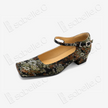 Song‑Brocade Floral Mary‑Jane Heels - 宋錦瑪麗珍高跟鞋