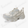 Full‑Crystal Platform Sneakers - 滿鑽厚底老爹鞋
