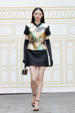 Haute Couture Gold-foil Kesi Tapestry Dress - 金箔底緙絲短裙