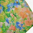 Spring Meadow Impressionist Floral Gambiered Canton Silk Top - 「春野油花」香雲紗上衣