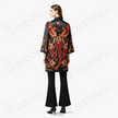 Gilded Imperial Dragon & Phoenix Vintage Silk Tunic - 「金龍雙鳳」真絲老緞中長款上衣
