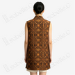 Vintage Square Samsara Motif Gambiered Canton Silk Top - 復古方勝紋香雲紗上衣