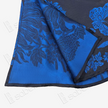 Peacock Butterfly Asymmetrical Silk Tunic - 古董真絲老緞背心上衣