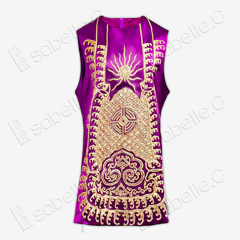 Gold-thread Embroidered Vest