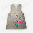 Vintage Embroidered Silk Vest