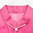 Organza Pink Sheer Blouse