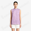 Lilac Stream Floral Ode Shu Brocade Top - 「紫澗花吟」蜀錦上衣