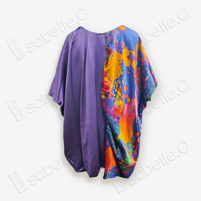 Round-neck Asymmetric Short-Sleeve Top