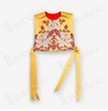 Chinese-style sleeveless front-buttoned Vest