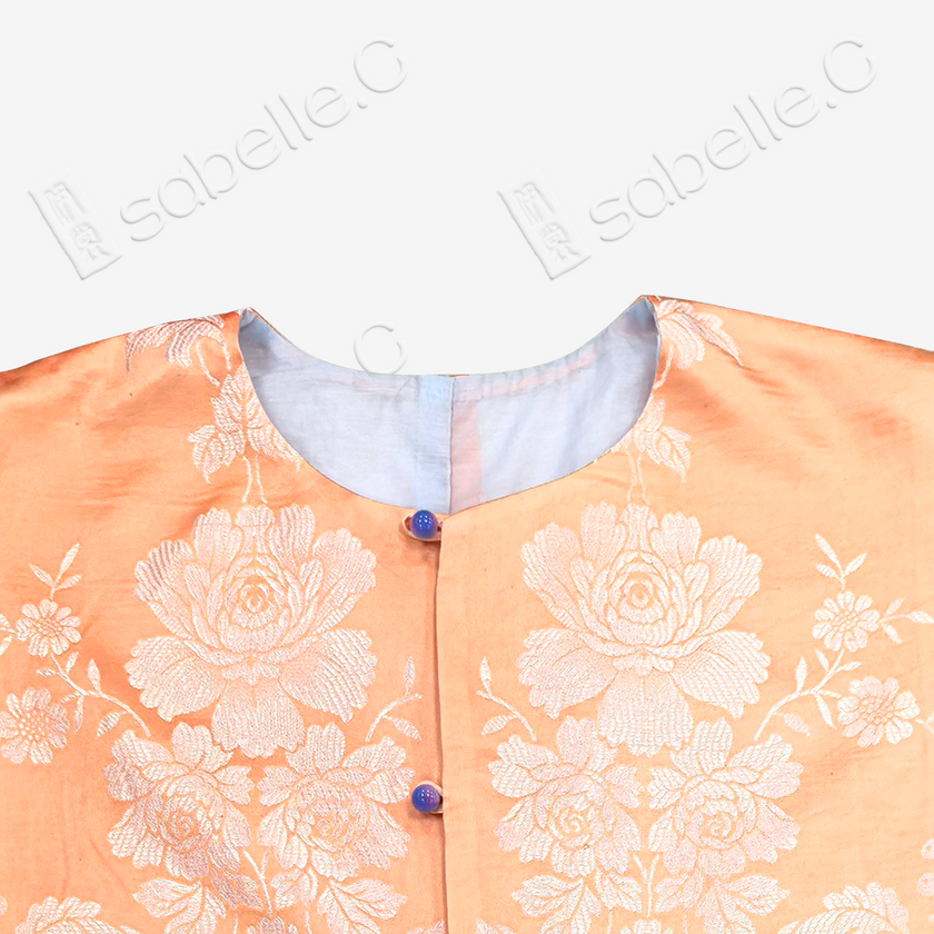 Chinese-style Sleeveless Front-buttoned Vest