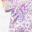 Kid's Song Brocade Satin Stand-up Collar Qipao-style Top