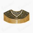 Gilded Beaded Tassel Lace Yunjian Collar - 鎏金釘珠繡透紗雲肩
