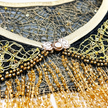 Gilded Beaded Tassel Lace Yunjian Collar - 鎏金釘珠繡透紗雲肩