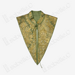 Jade Vine Gilded Brocade Embroidered Yunjian Collar - 翠蘿金綾刺繡雲肩