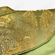 Jade Vine Gilded Brocade Embroidered Yunjian Collar - 翠蘿金綾刺繡雲肩