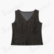 Gambiered Canton Silk Tank Top - 香雲紗無袖背心
