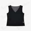 Gambiered Canton Silk Tank Top - 香雲紗無袖背心