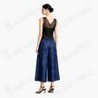 Gambiered Canton Silk Tank Top - 香雲紗無袖背心