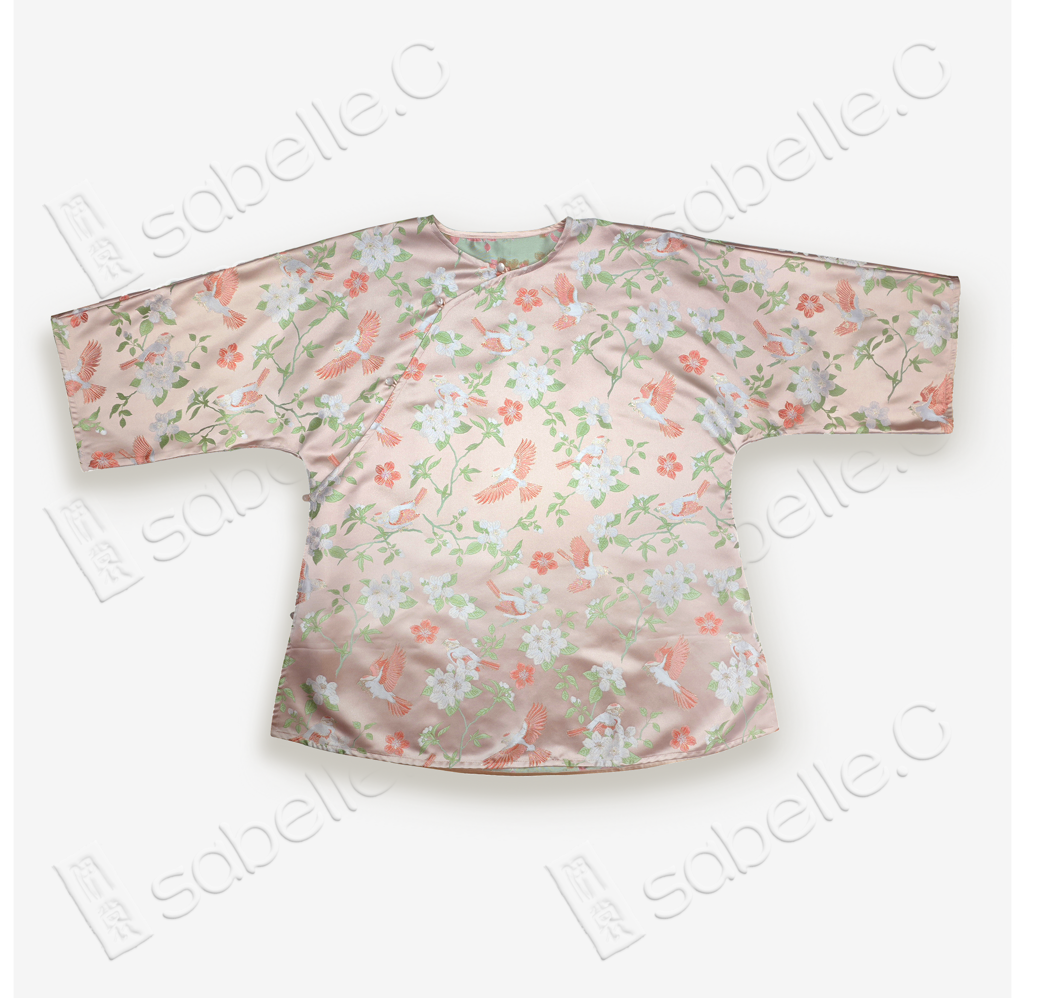 New Chinese-style Brocade Loose Top