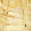 Golden Court Twin Phoenix Antique Silk Satin Hoodie Top - 「金庭雙鳳」古董真絲連帽衛衣