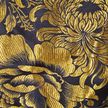 Gilded Peony Antique Silk Mandarin Collar Waistcoat - 「鎏金牡丹」古董真絲斜襟馬甲