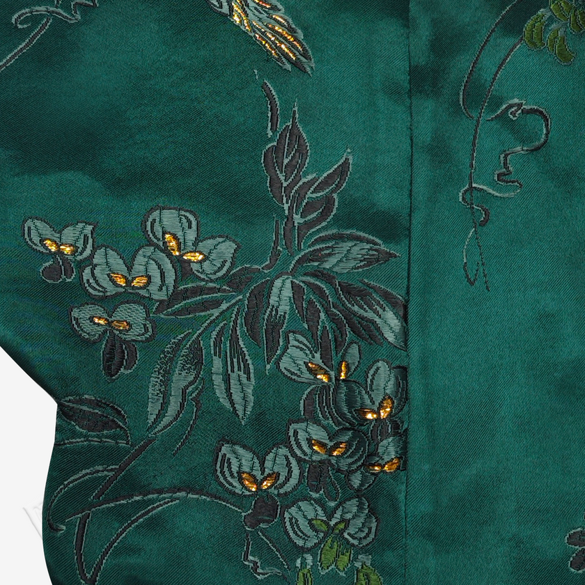 Silk Satin Cloud Shoulder