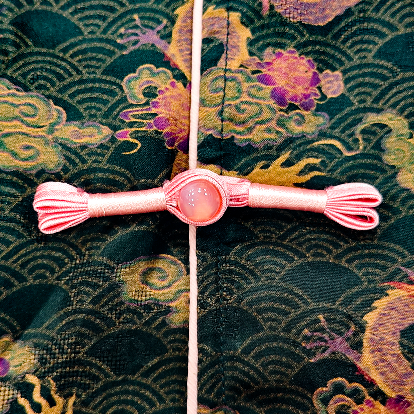 Gambiered Canton Gauze Top with Uneven Hem