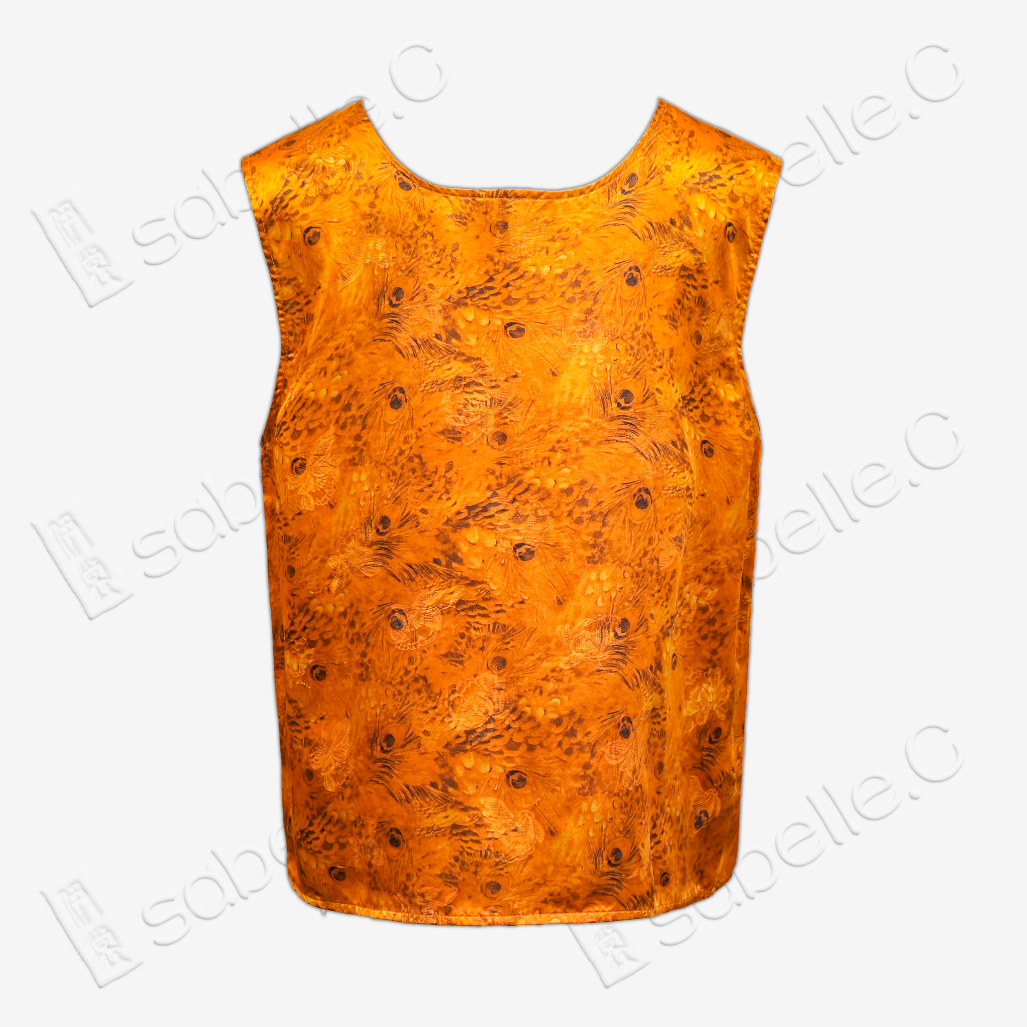 Gambiered Canton Gauze Top