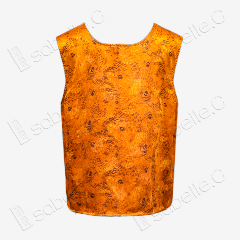 Gambiered Canton Gauze Top