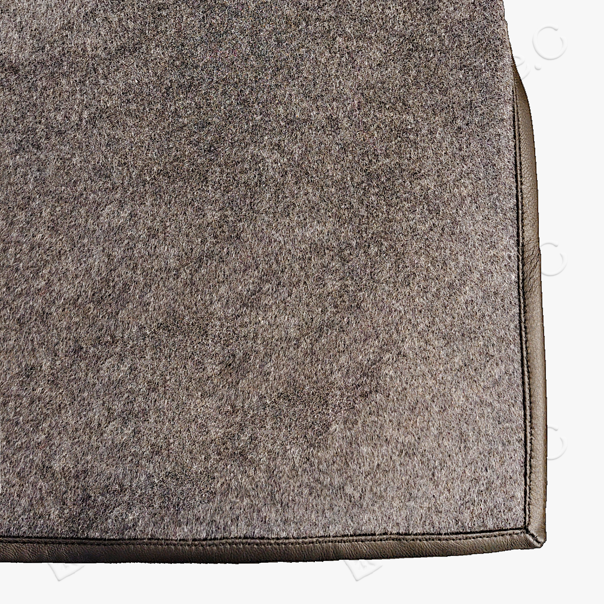 Cashmere & Sheep Leather Top with Vintage Embroidery