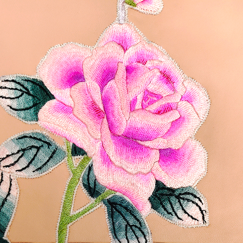 Lambskin Vintage Embroidery Top