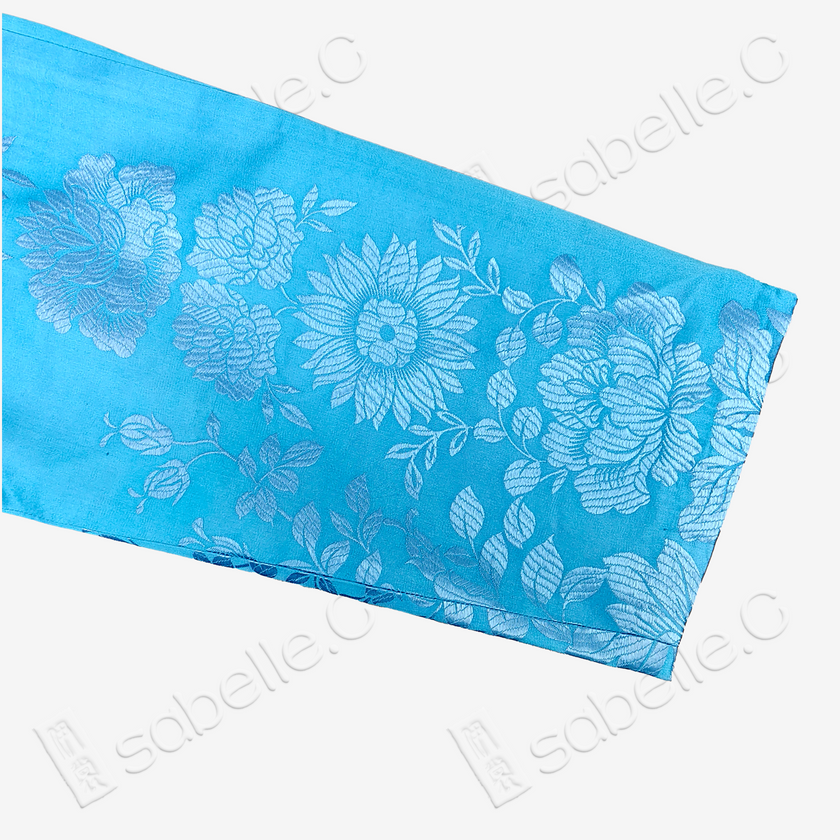 Vintage Silk Satin Zip-Up