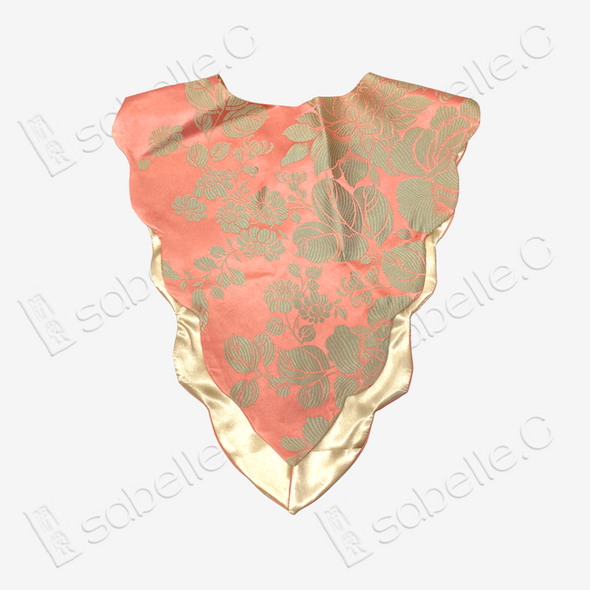 Vintage Silk Satin Cloud Collar