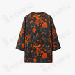 Vintage Silk Satin Phoenix Wrap Top - 古董真絲老緞鳳紋交襟衫