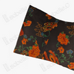 Vintage Silk Satin Phoenix Wrap Top - 古董真絲老緞鳳紋交襟衫
