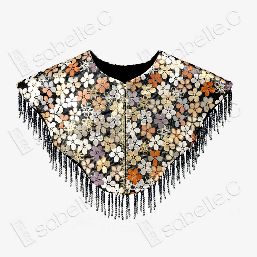 Embroidered Cloud Shoulder