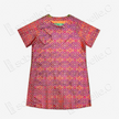 Shu Brocade Short Sleeve Side Slit Tunic Top - 非遺宋錦上衣