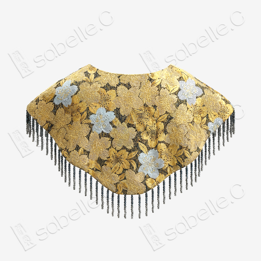 Embroidered Cloud Shoulder