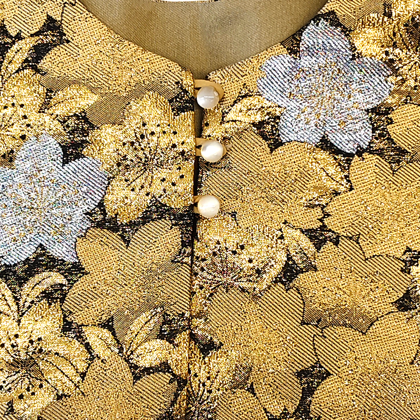 Embroidered Cloud Shoulder