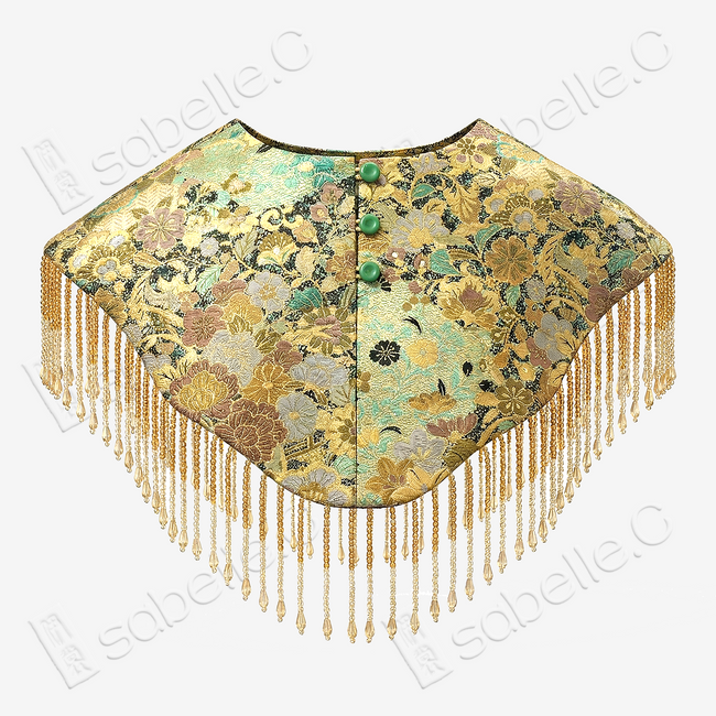 Embroidered Cloud Shoulder